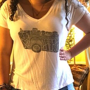 Bethany Mota “Say Cheese” Tee